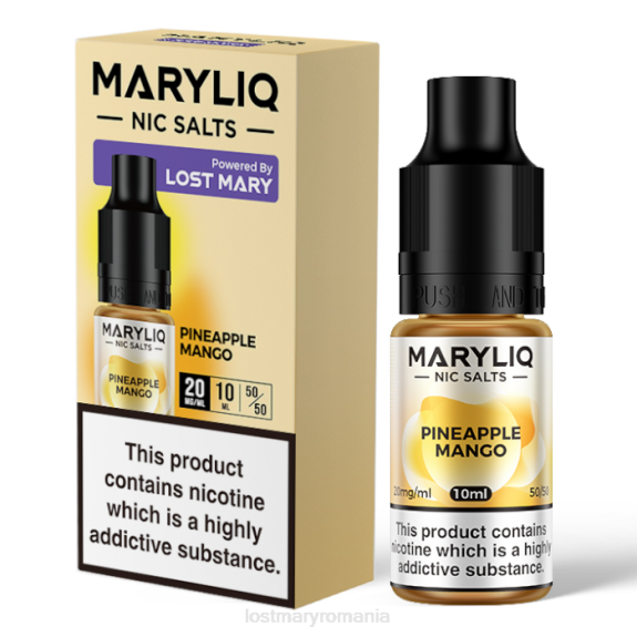 lost mary maryliq nic saruri - 10ml ananas - LOST MARY vape flavors 4VBX214