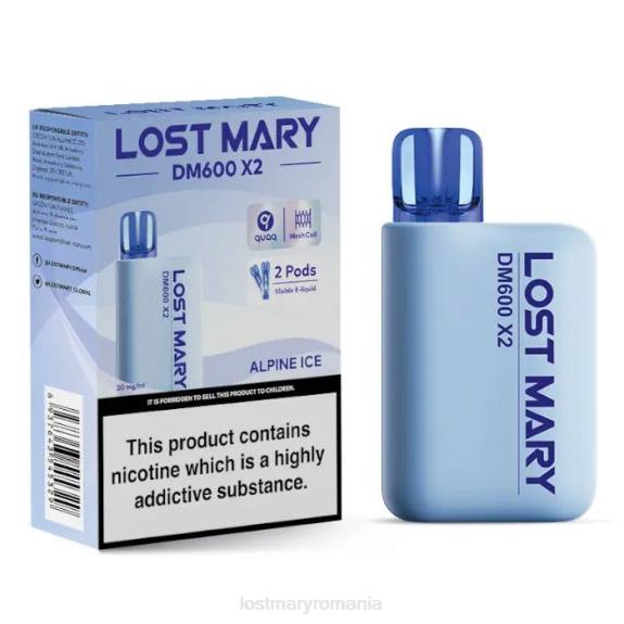 Lost Mary dm600 x2 vape de unică folosință gheață alpină - LOST MARY online 4VBX186