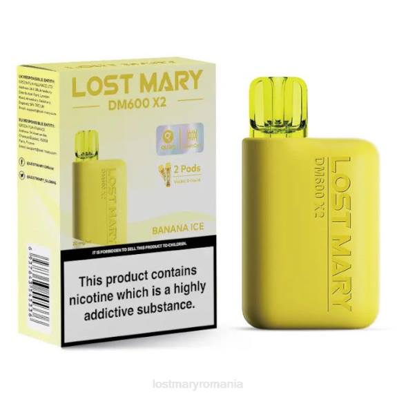 Lost Mary dm600 x2 vape de unică folosință gheata de banane - LOST MARY online store 4VBX187