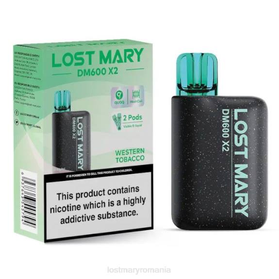 Lost Mary dm600 x2 vape de unică folosință tutun occidental - LOST MARY Romania 4VBX201
