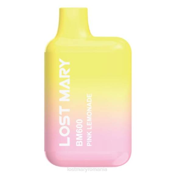 Lost Mary bm600 vape de unică folosință limonadă roz - LOST MARY puffs 4VBX138